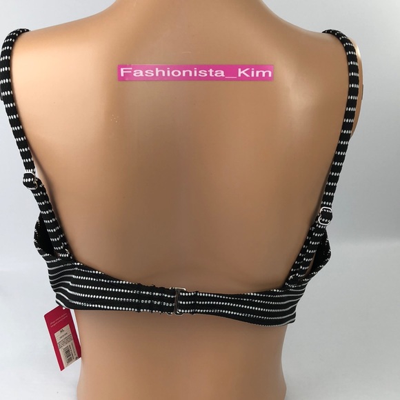 Black & white striped Swim Bikini Set - Picture 4 of 8